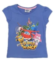 Super Wings T-Shirt Blau